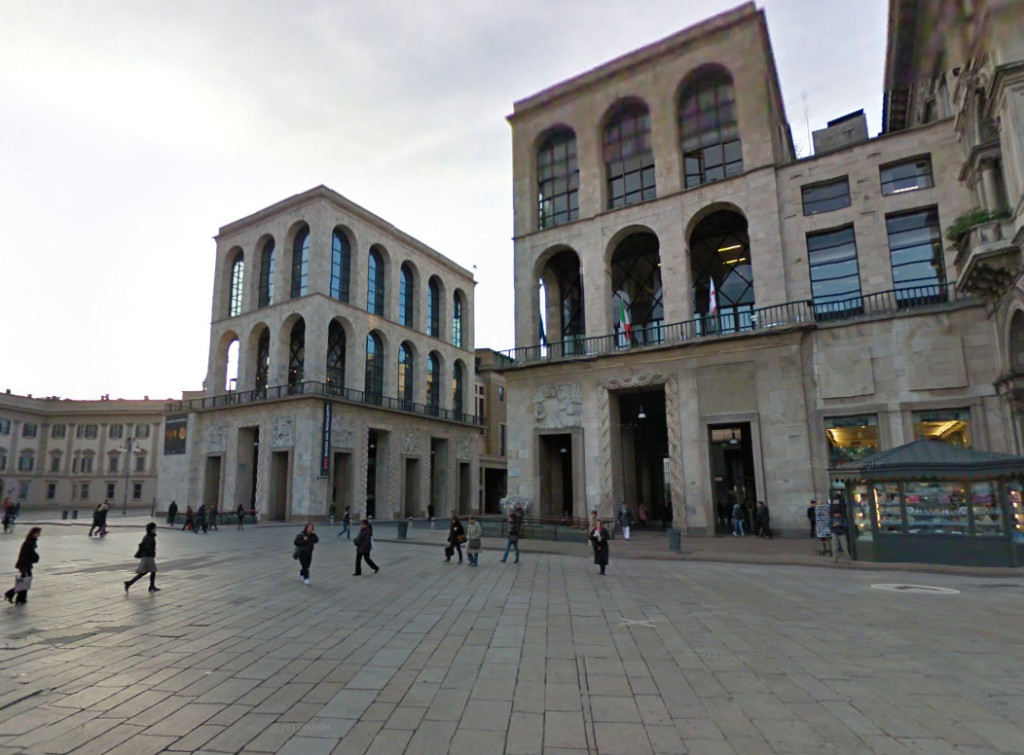 L'Arengario oggi ospita il Museo del Novecento in piazza Duomo a Milano (Credit: WikimediaCommons)