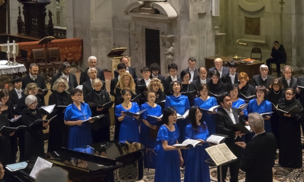 Il concerto con il Fukushima Chor