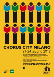 La locandina del Chorus City 2012