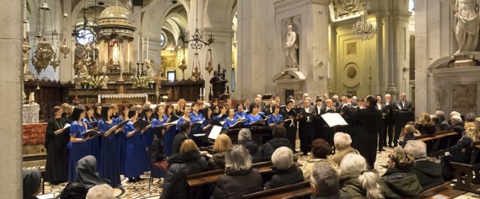 Concerto con Fukushima MusikVerein Chor – Le FOTO